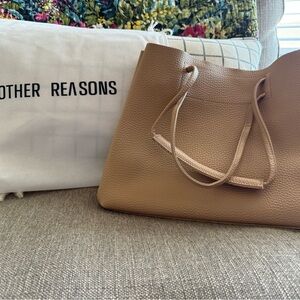 8 Other Reasons Beige Tote Bag